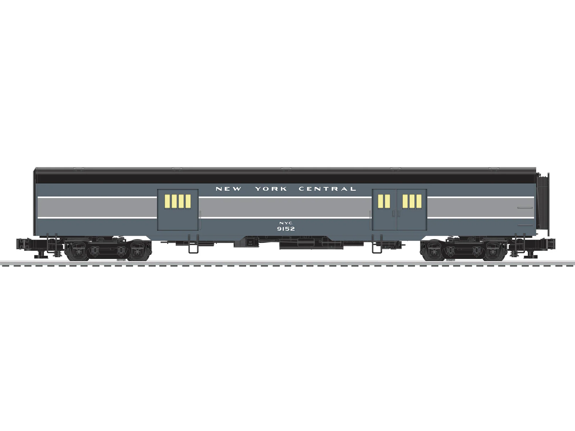 Lionel 6-85326 - Vision Mail Express Baggage Car "New York Central" #9152 - Image 6
