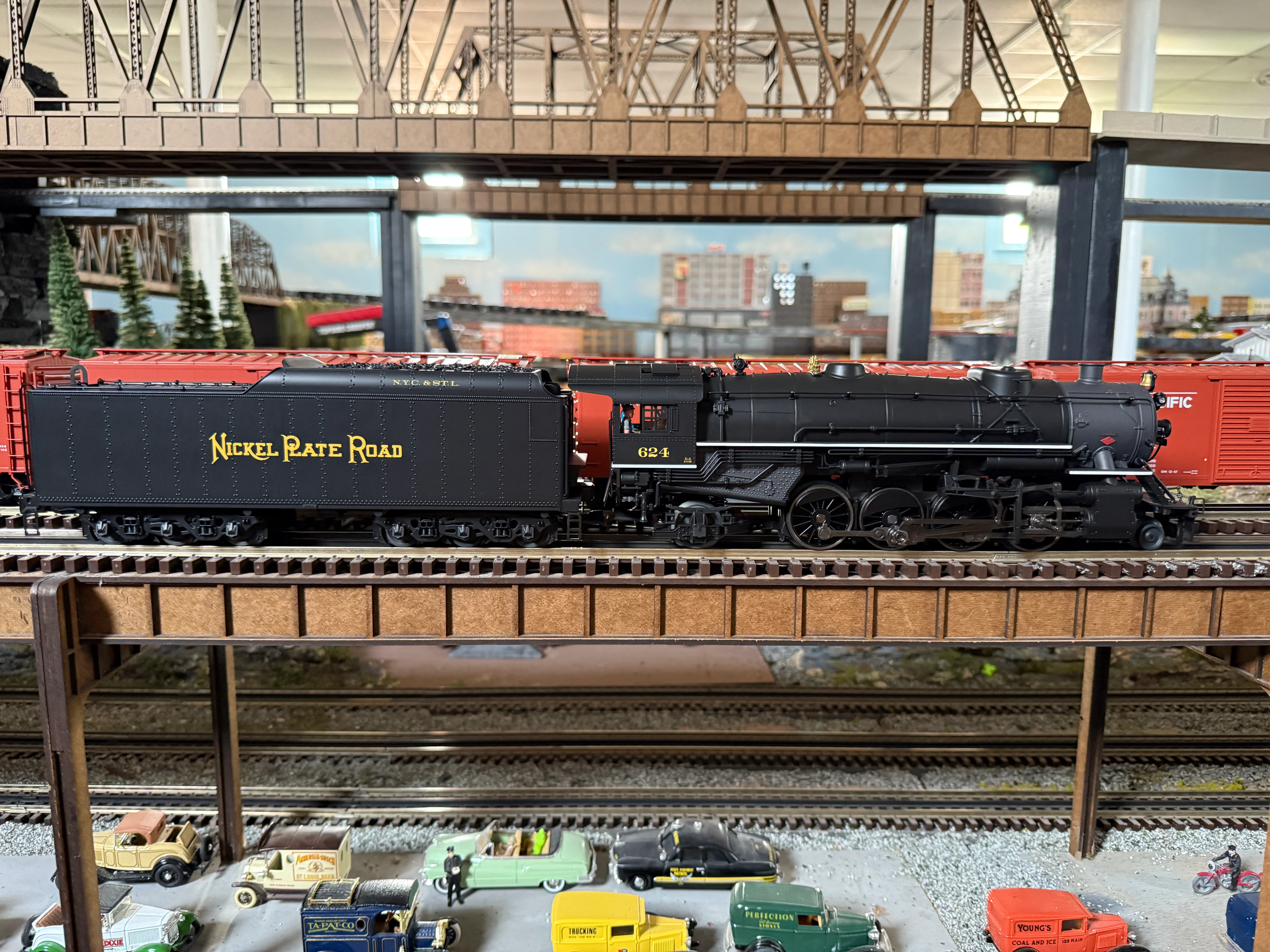 Lionel 2531660 - Legacy USRA Heavy Mikado Steam Locomotive "Nickel Plate Road" #624 - Custom Run for MrMuffin'sTrains - Image 4