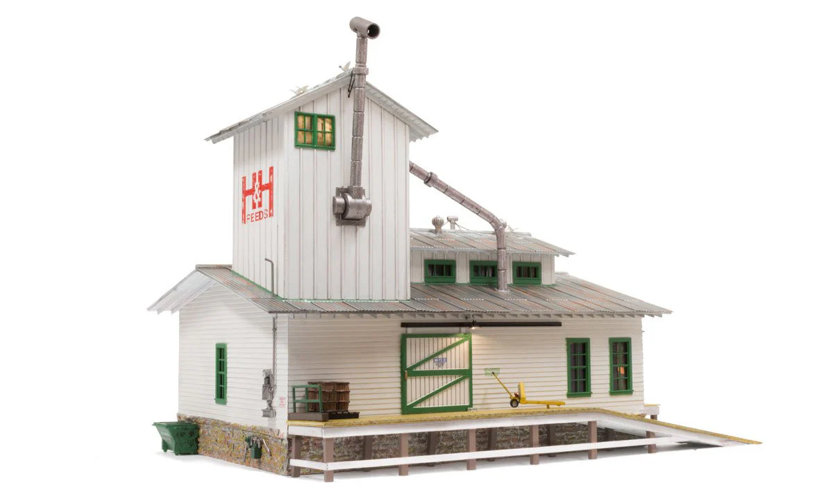 Woodland Scenics BR5859 - H&H Feed Mill - Image 18